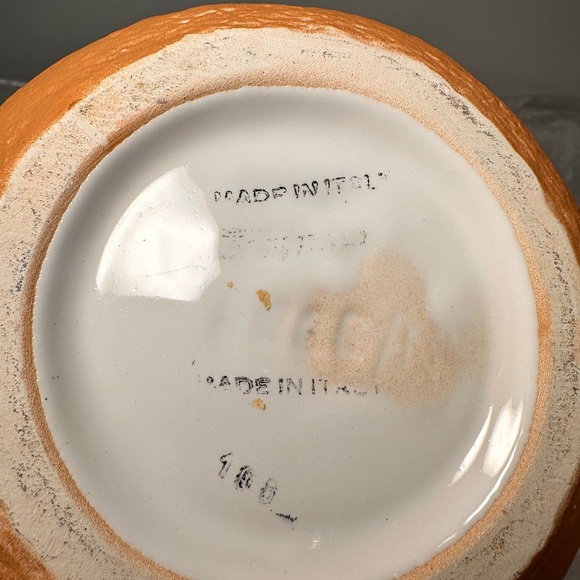 Italian Wide Mouth Terracota Juice Water Pitcher Early 18th Century Baked Earth - Picture 6 of 12